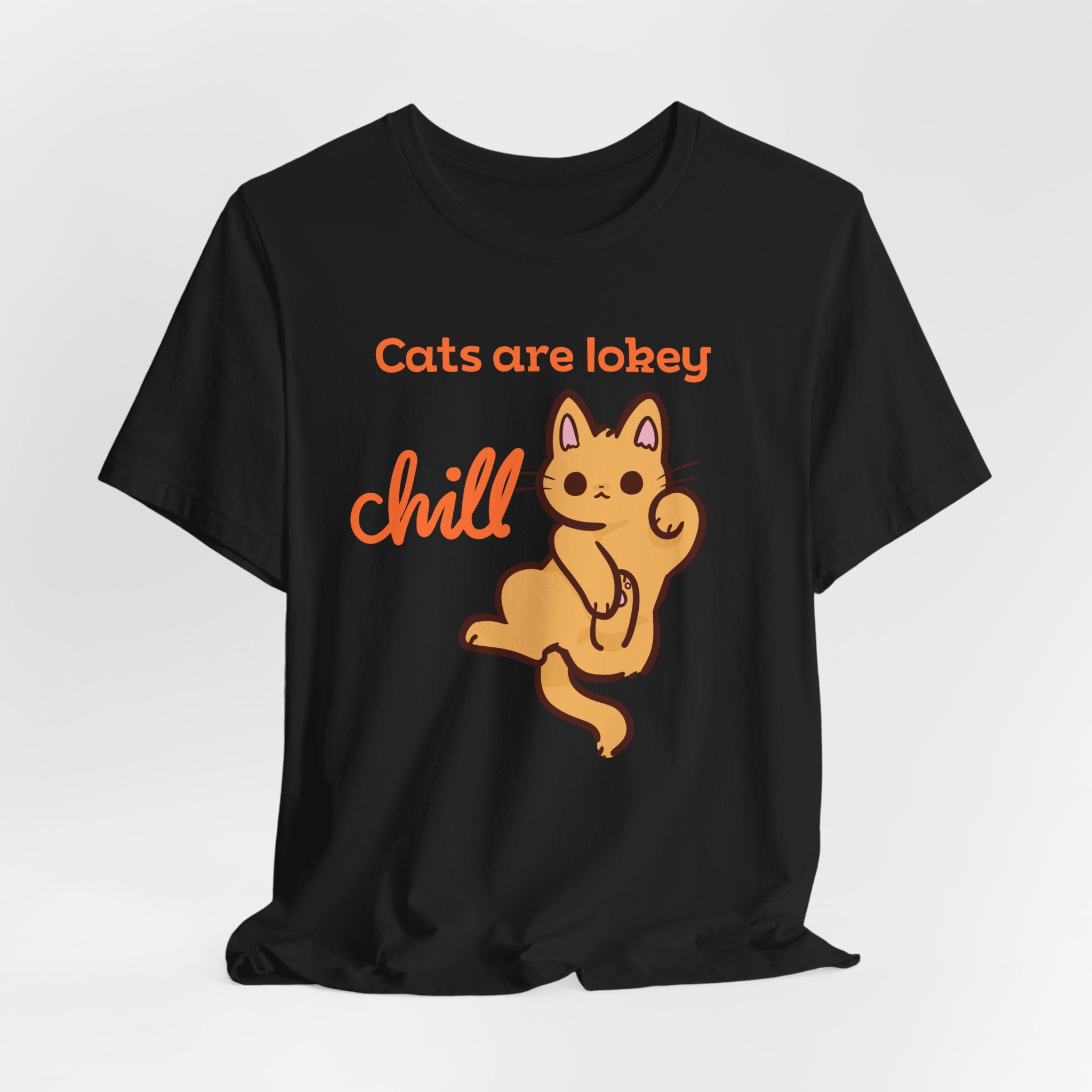 Cats are lokey chill