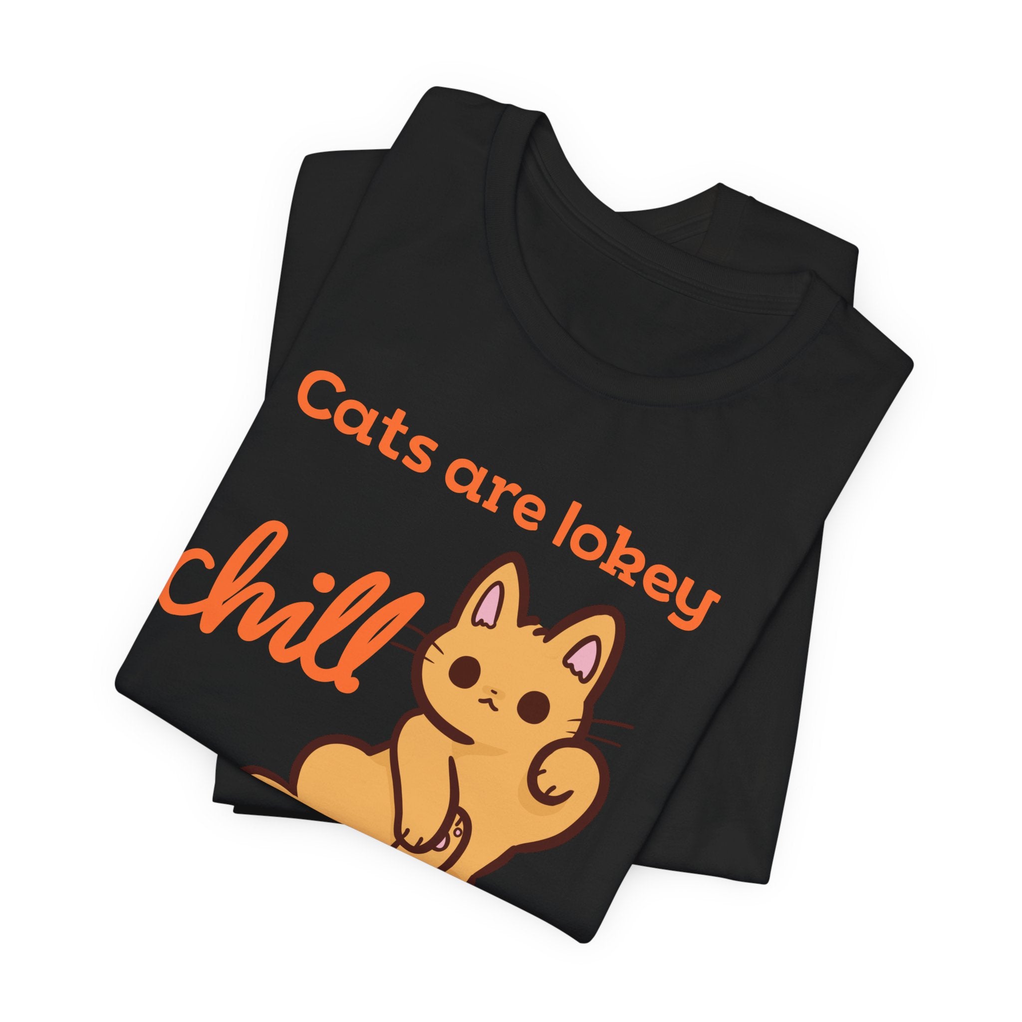 Cats are lokey chill