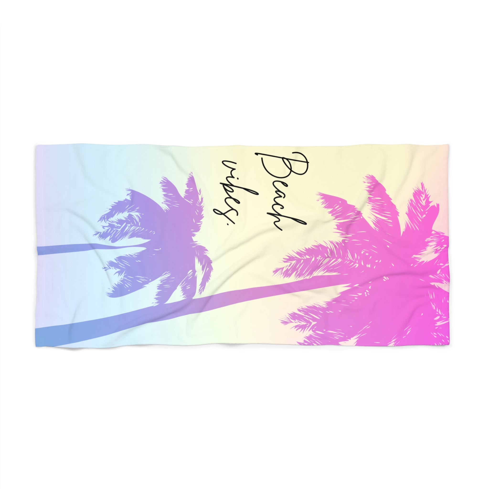 Beach vibes towel