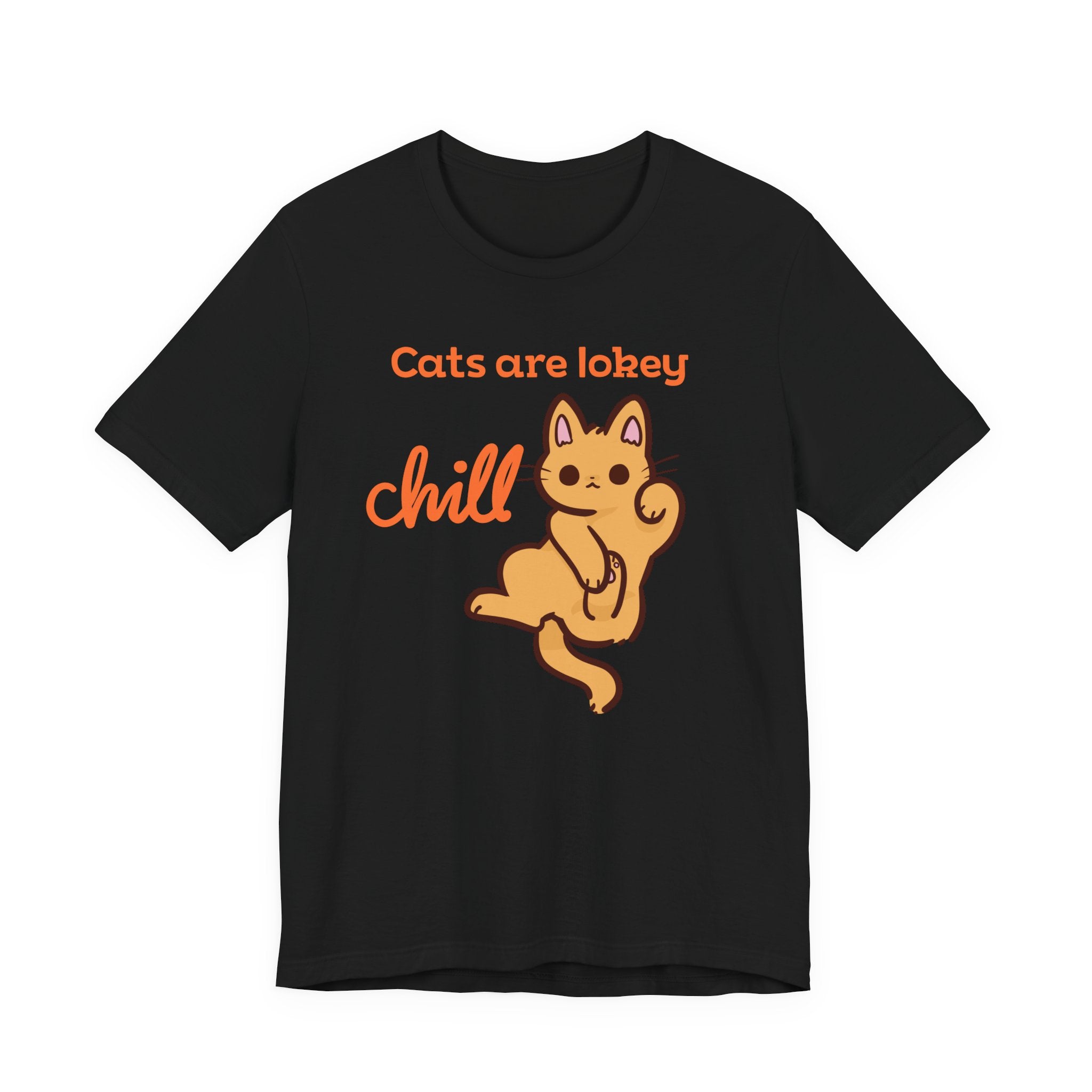 Cats are lokey chill