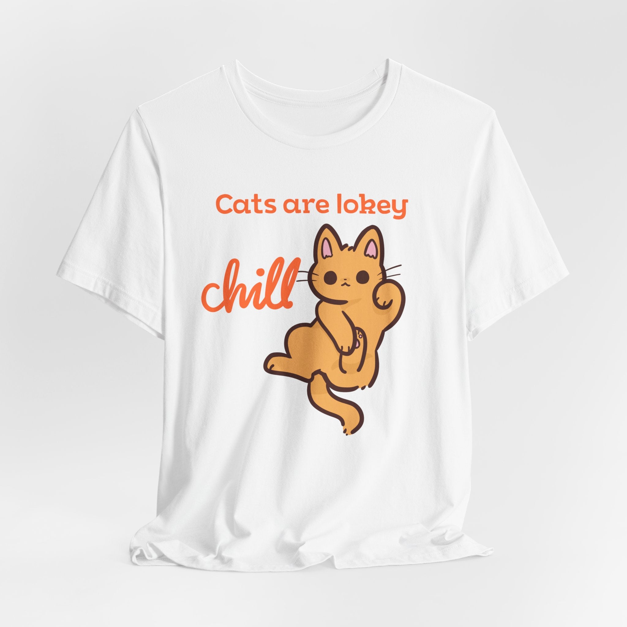 Cats are lokey chill